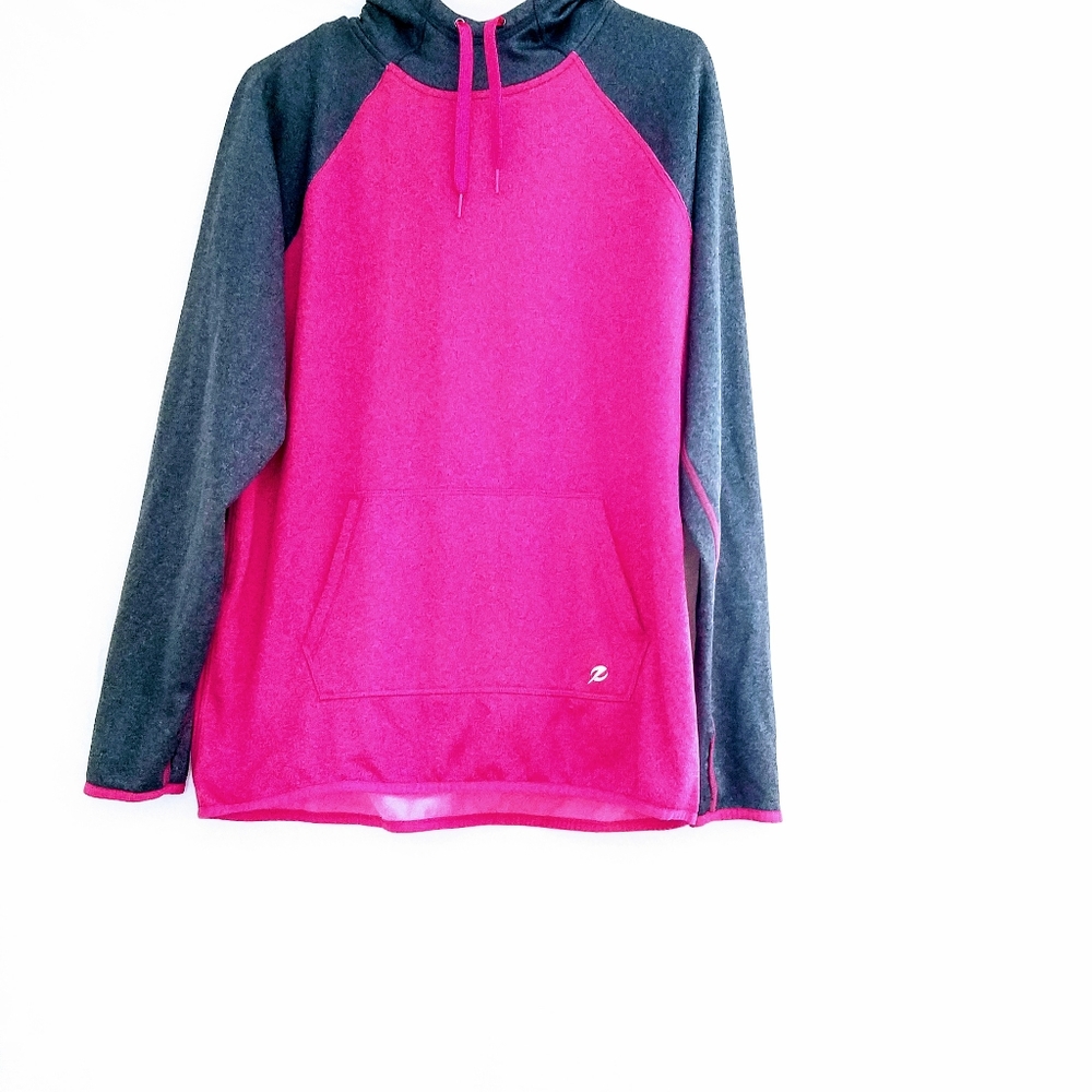 energy zone Womens size large pink and gray hoodie